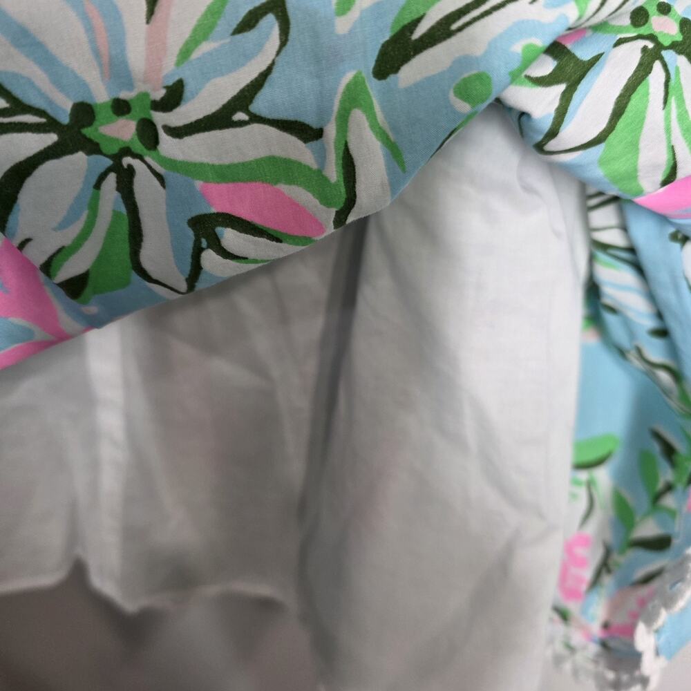 Lilly Pulitzer Womens Arletta Long Sleeve Dress Multicolor Son of a Bun Size 4 - Picture 8 of 16
